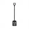 FISKARS SnowXpert Comfort φτυάρι χιονιού με λαβή D, μαύρο, 131 cm