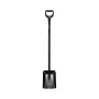 FISKARS SnowXpert Comfort φτυάρι χιονιού με λαβή D, μαύρο, 131 cm