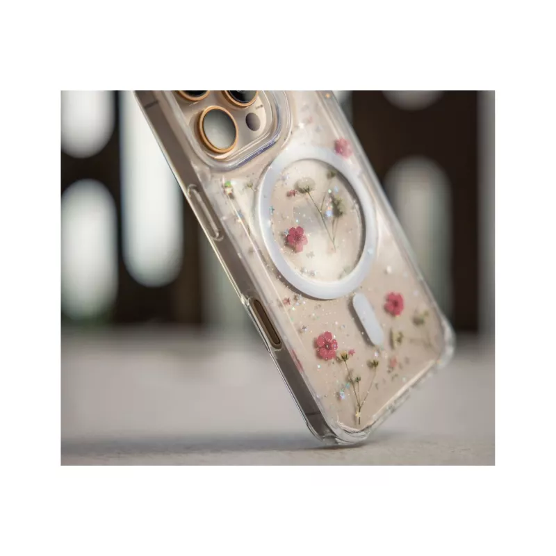 FIXED MagBloom θήκη για Apple iPhone 17 Pro Max, Blush Plum