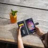 Fixed Opus Θήκη βιβλίου για Samsung Galaxy A57 5G, τεχνητό δέρμα, μαύρο
