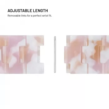 FIXED Resin Strap pro για Apple Watch 38/40/41, Candy Pink