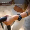 FIXED Resin Strap pro για Apple Watch 44/45/46/49, Carbon Black