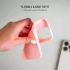 Fixed Story Θήκη πλάτης για Xiaomi 17 από καουτσούκ ροζ