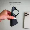 Fixed Story Θήκη πλάτης για Xiaomi 17 Ultra, από καουτσούκ, μαύρο
