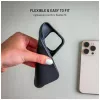 Fixed Story Θήκη πλάτης για Xiaomi Redmi Note 15 Pro 5G - με λαστιχένια υφή - μαύρο