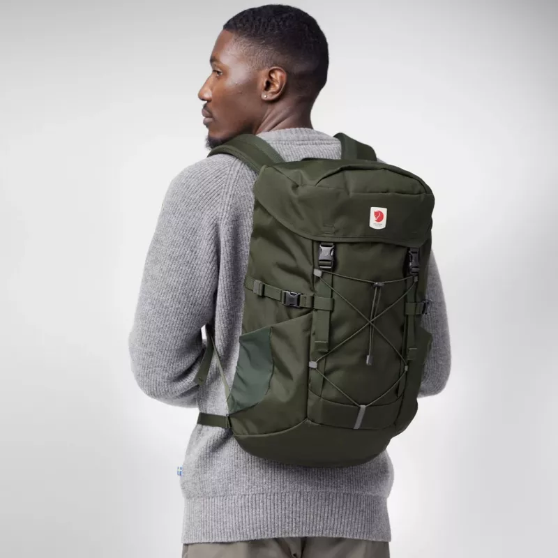 Fjällräven Skule Top 26 σακίδιο πλάτης πράσινο Oxford ανακυκλωμένο πολυεστέρας