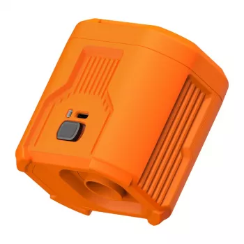 Flextail Evo Pump 3 Φορητή Αντλία Αέρα & Φανάρι Camping (Πορτοκαλί)