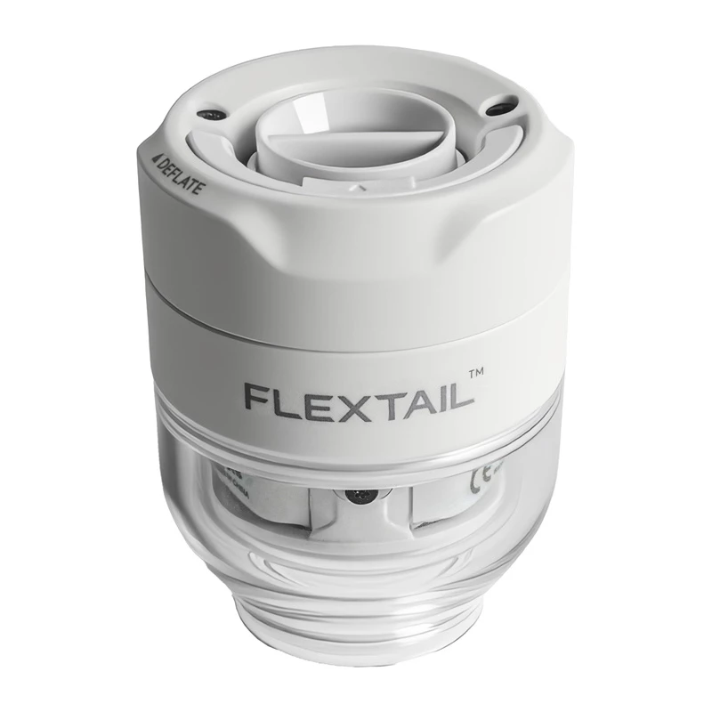 FLEXTAIL Tiny Pump 3X φορητή ηλεκτρική αντλία, LED φακός, USB-C, Λευκό