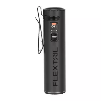 Flextail ZERO 1200 Φακός, 1200 Lumen, IPX7, επαναφορτιζόμενος USB-C, Μαύρο