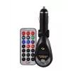 FM-Transmitter CMP05 με Τηλεχειριστήριο, Υποδοχή USB, MicroUSB, Υποδοχή Καρτών SD/TF, 87,5-108 MHz, 12V/24V, Μαύρο