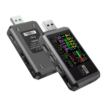 FNIRSI FNB48P USB Port Τεστέρ Μαύρο