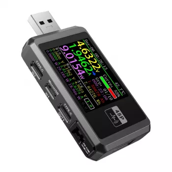 FNIRSI FNB48P USB Port Τεστέρ Μαύρο