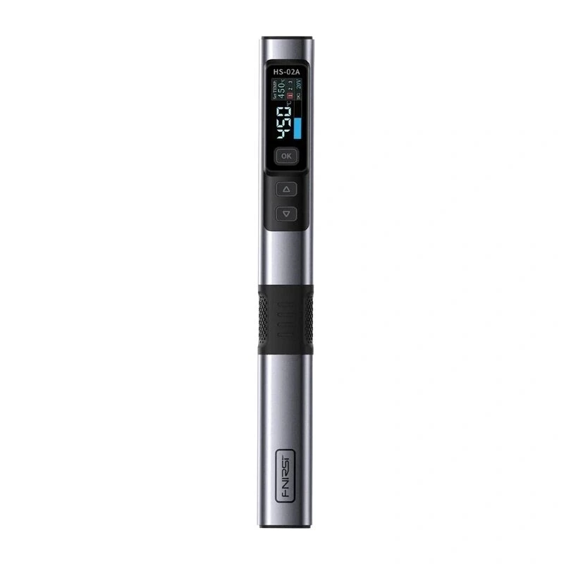 FNIRSI HS-02A 100W USB-C κολλητήρι με οθόνη OLED