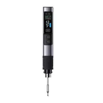 FNIRSI HS-02A 100W USB-C κολλητήρι με οθόνη OLED