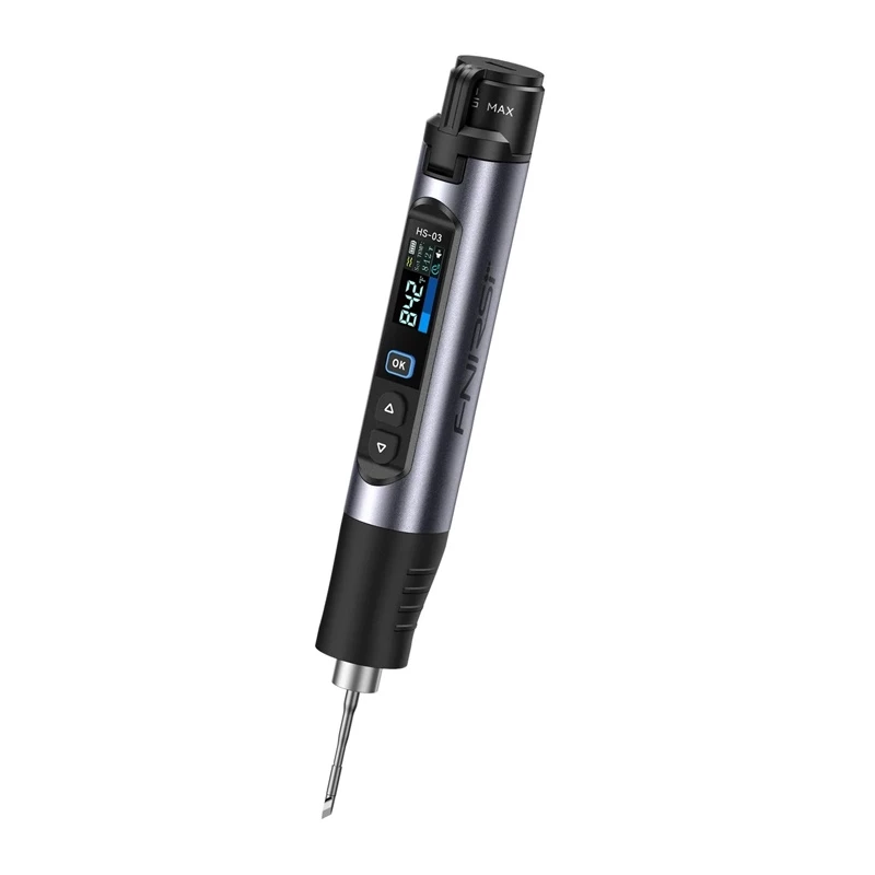 FNIRSI HS-03 Plus USB-C κολλητήρι 65W με οθόνη OLED