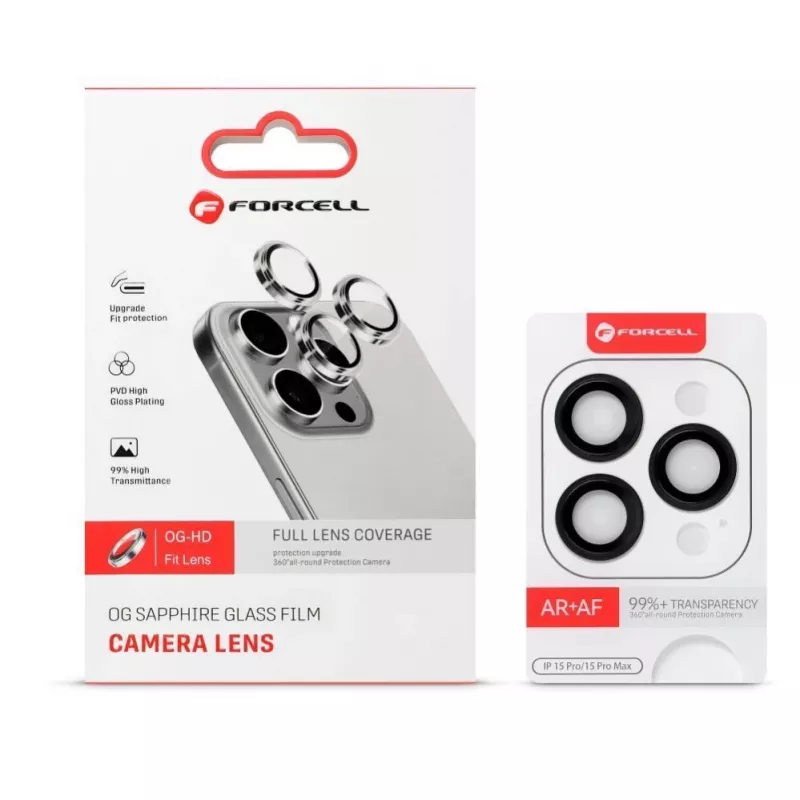 Forcell Γυαλί κάμερας για iPhone 13 / 13 Mini Forcell Premium Μπλε