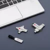 Forcell Pendrive 64GB USB 3.2 Gen 1 (USB-A / USB-C) F-Data Metal Duo ασημί