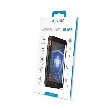Forever Apple iPhone X/XS/11 Pro Αντιβακτηριδιακή Προστασία Οθόνης από Σκληρυμένο Γυαλί με Μαύρο Πλαίσιο