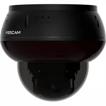 Foscam D8ET IP Καμερα Παρακολουθησης Μαύρη 8MP (3840x2160), PoE, Λειτουργία PT, Αναγνώριση με Τεχνητή Νοημοσύνη, Προστασία κατά Βανδαλισμού IK10