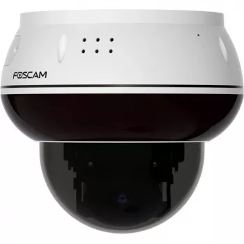 Foscam D8ET-W 8MP 4K UHD PoE PTZ IP Dome Κάμερα με Αναγνώριση AI, Λευκό