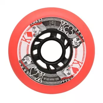 FR - Ρόδα Street Kings Wheels Λευκό 72mm