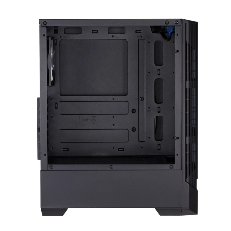 FSP CMT260 ATX Mid-Tower Gaming-Κουτί - Tempered Glass, Μαύρο