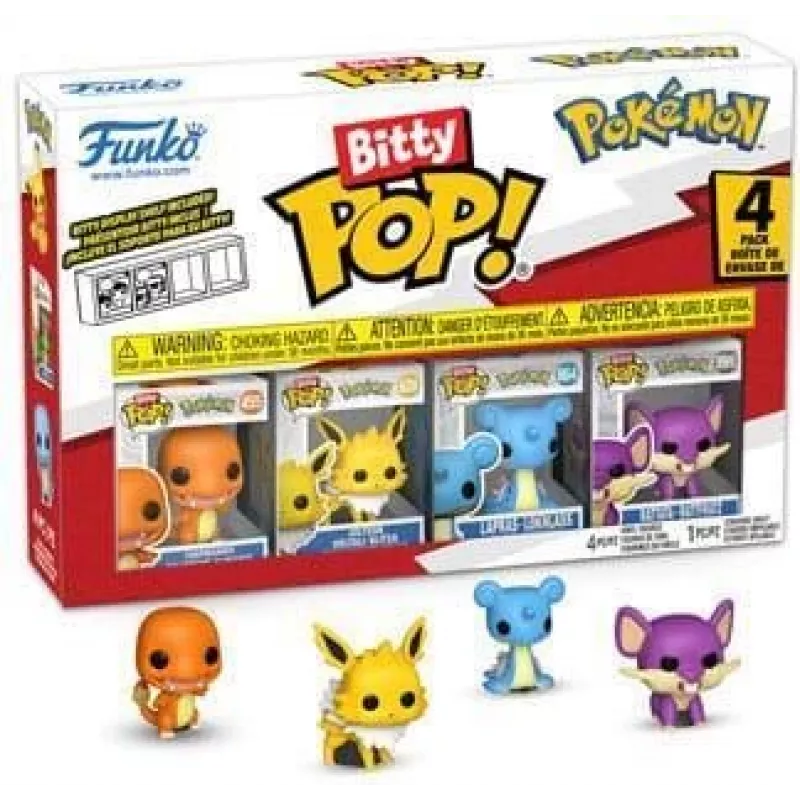 Funko Pop! Games Bitty Pop! Pokémon Σειρά 2 Σετ Φιγούρων (FU81133)