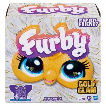 Furby Gold Glam Διαδραστικό λούτρινο