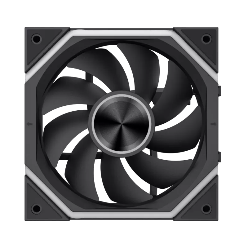 Gamemax FN12A-N2 WL Ανεμιστήρας Κουτιού Μαύρος