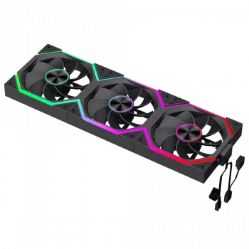 Gamemax FN12A-N2 WL-R Ανεμιστήρας Κουτιού Μαύρος