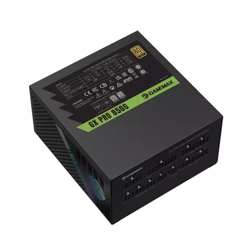 GAMEMAX GX PRO 850G 850W Gold Modular Τροφοδοτικό