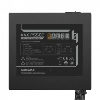 GAMEMAX MAX P550B 550W Bronze Μη Modular Τροφοδοτικό