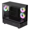 GAMEMAX NEX C31 BK Mid-Tower Κουτί Υπολογιστή, MATX/BTF, Μαύρο