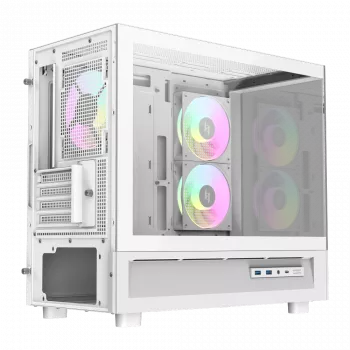 GAMEMAX NEX C31 WH M-ATX/BTF Κουτί Υπολογιστή Λευκό