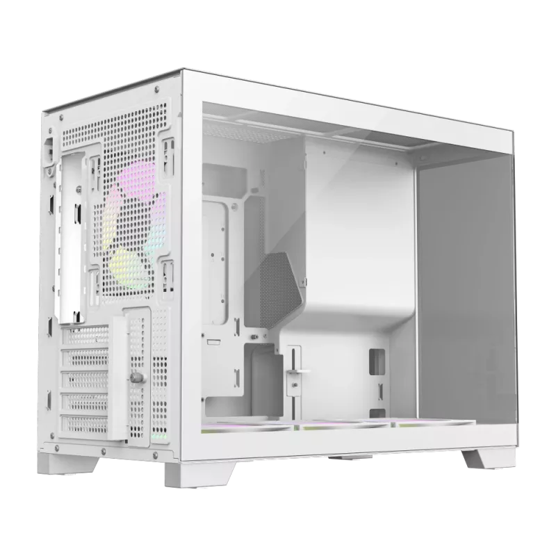Gamemax NEX C33 WH M-ATX/BTF Κουτί Υπολογιστή Λευκό