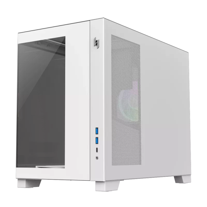 Gamemax NEX C33 WH M-ATX/BTF Κουτί Υπολογιστή Λευκό
