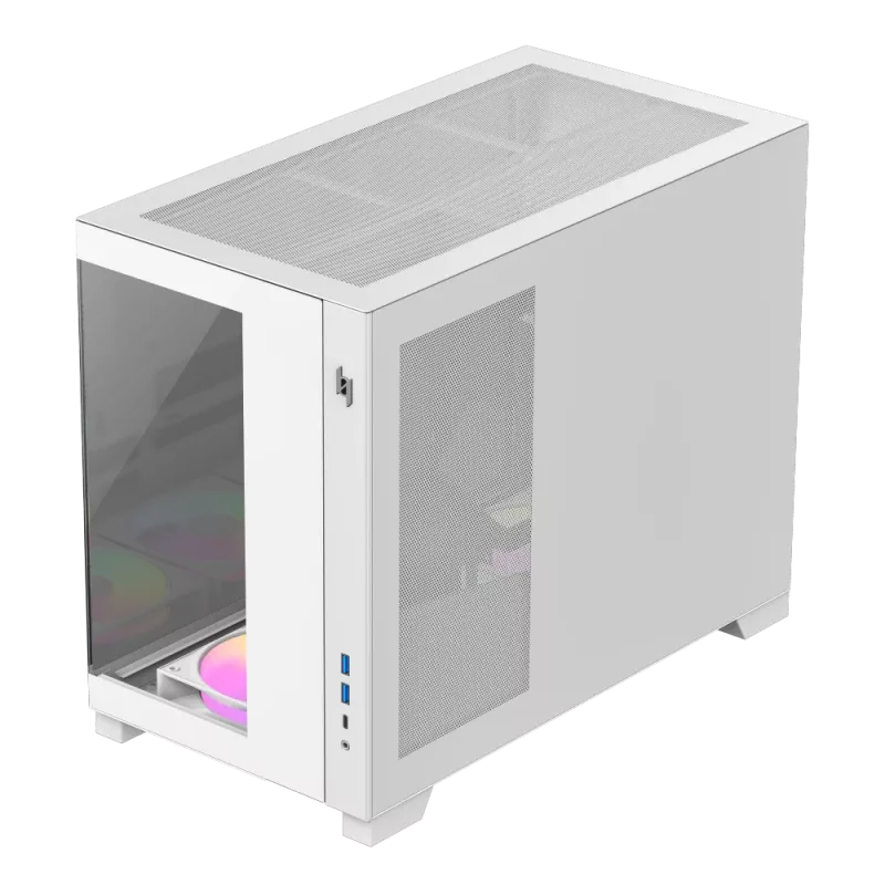 Gamemax NEX C33 WH M-ATX/BTF Κουτί Υπολογιστή Λευκό