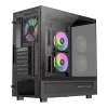 Gamemax NEX C51 BK ATX/BTF Κουτί Υπολογιστή
