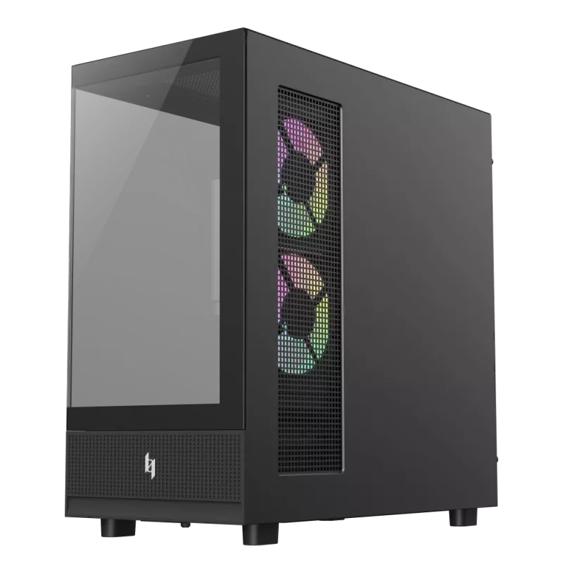 Gamemax NEX C51 BK ATX/BTF Κουτί Υπολογιστή