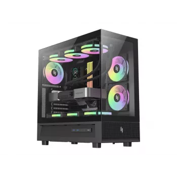 Gamemax NEX C51 BK ATX/BTF Κουτί Υπολογιστή