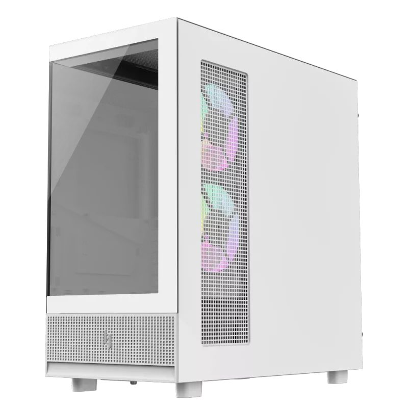 Gamemax NEX C51 WH ATX/BTF Mid Tower Κουτί Υπολογιστή Λευκό