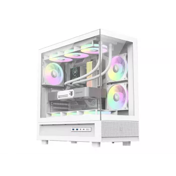 Gamemax NEX C51 WH ATX/BTF Mid Tower Κουτί Υπολογιστή Λευκό