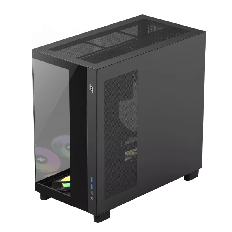 Gamemax NEX C53 BK ATX/BTF Κουτί