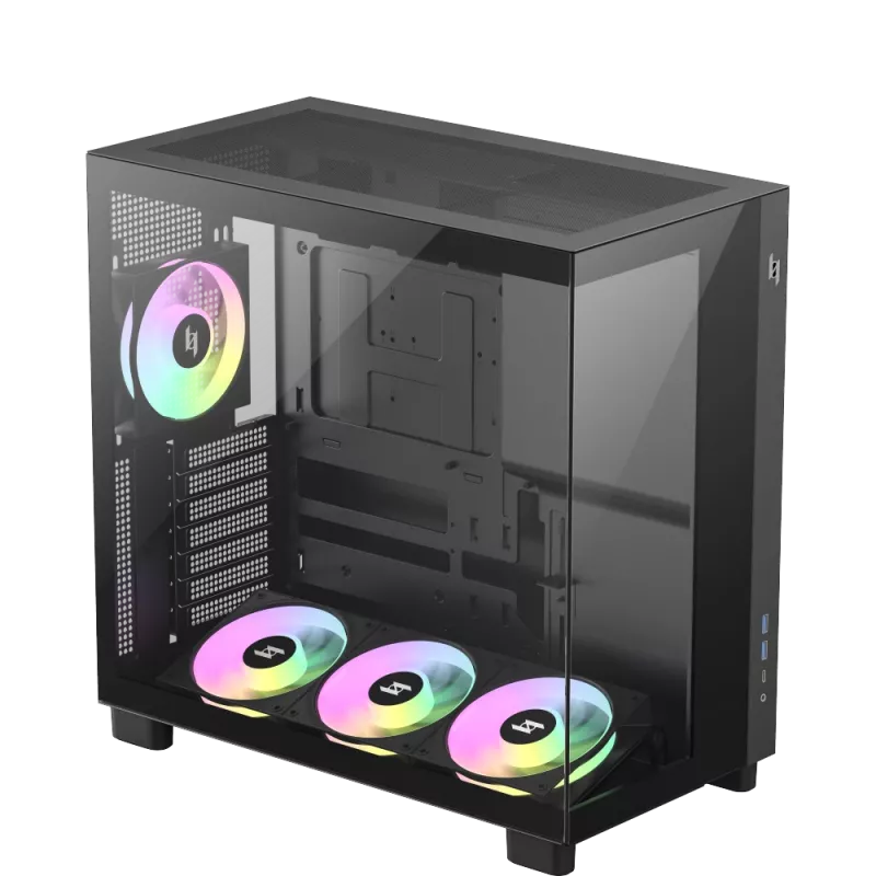 Gamemax NEX C53 BK ATX/BTF Κουτί