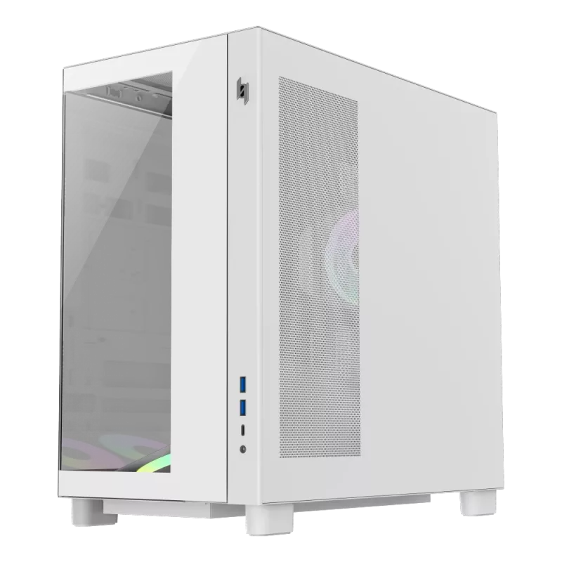 Gamemax NEX C53 WH ATX/BTF Mid Tower Κουτί Λευκό