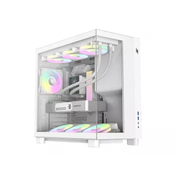 Gamemax NEX C53 WH ATX/BTF Mid Tower Κουτί Λευκό