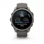 Garmin Fenix 9 – 47mm Titanium με Pebble Grey Σιλικόνης λουράκι