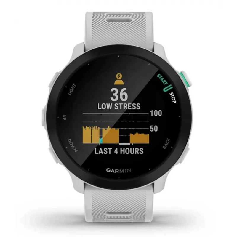 Garmin Forerunner 55 GPS Smartwatch 42 mm Λευκό