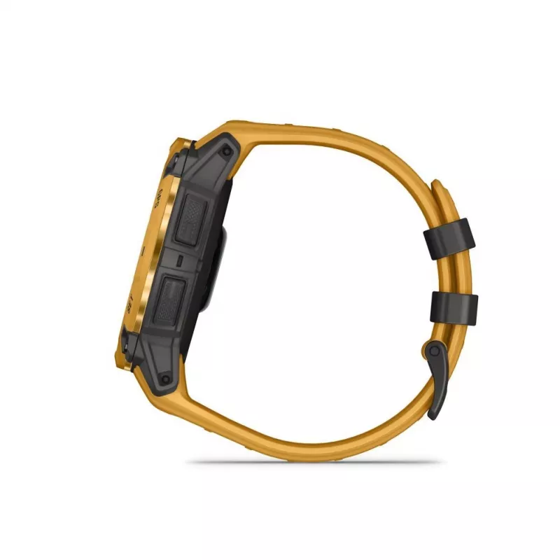 Garmin Instinct 3 – 50 mm, Solar Sunburst με λουράκι Sunburst/Γκρι