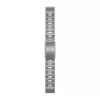 Garmin QuickFit 22 μπρασελέ τιτανίου με αεραγωγούς